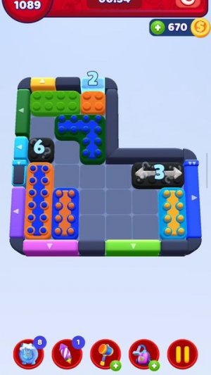 color block jam 1089 уровень (комментарии приветствуются)))