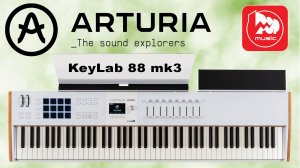 Миди-клавиатура ARTURIA KeyLab 88 mk3 || Флагман с клавишами FATAR