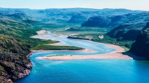 РУССКИЙ СЕВЕР. ЗАБРОШЕННЫЙ МИР. ДЕЛЬФИНЫ. БАРЕНЦЕВО МОРЕ.