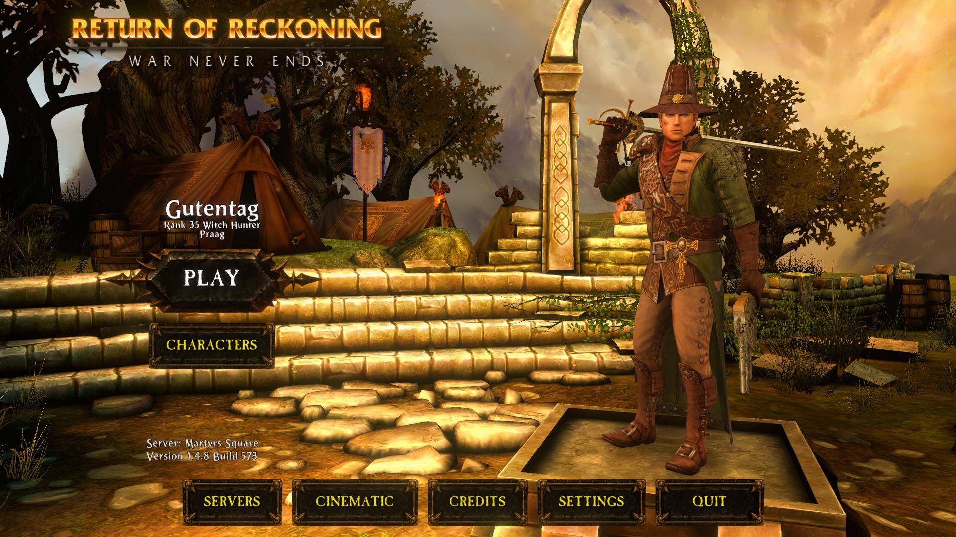 Warhammer Online. WH Gutentag 36.