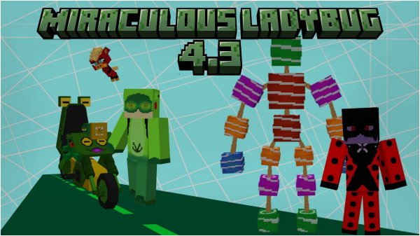 ОБЗОР МОДА MIRACULOUS LADYBUG 4.3 DARK MONARCH / RISK / MONARCH BUG / LADYDRAGON