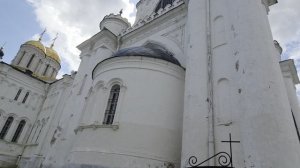 Соборная площадь г. Владимира. Успенский храм.