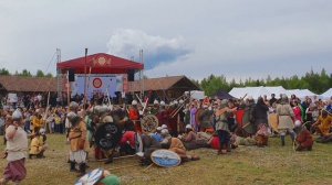«Небо славян» - фестиваль исторической реконструкции событий времён Великого торгового пути.