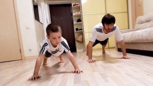 Как научиться отжиматься детям, как правильно отжиматься для детей от пола, push ups!