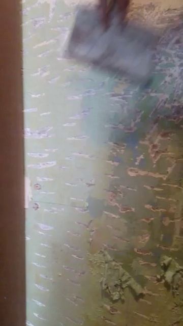 Удаление краски со стены смывкой краски КраскиНет часть 2