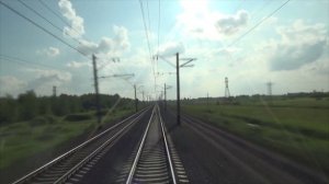 Новосибирск-Омск в кабине машиниста