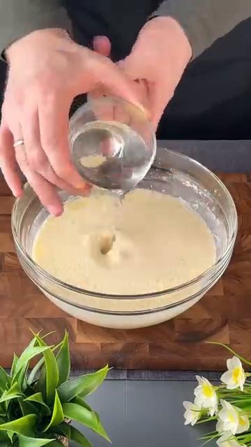 Простой, стандартный рецепт блинов