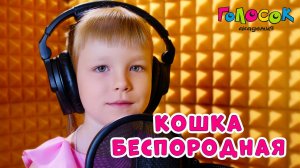Детская песня «Кошка беспородная» | Академия Голосок | Лиза Седых