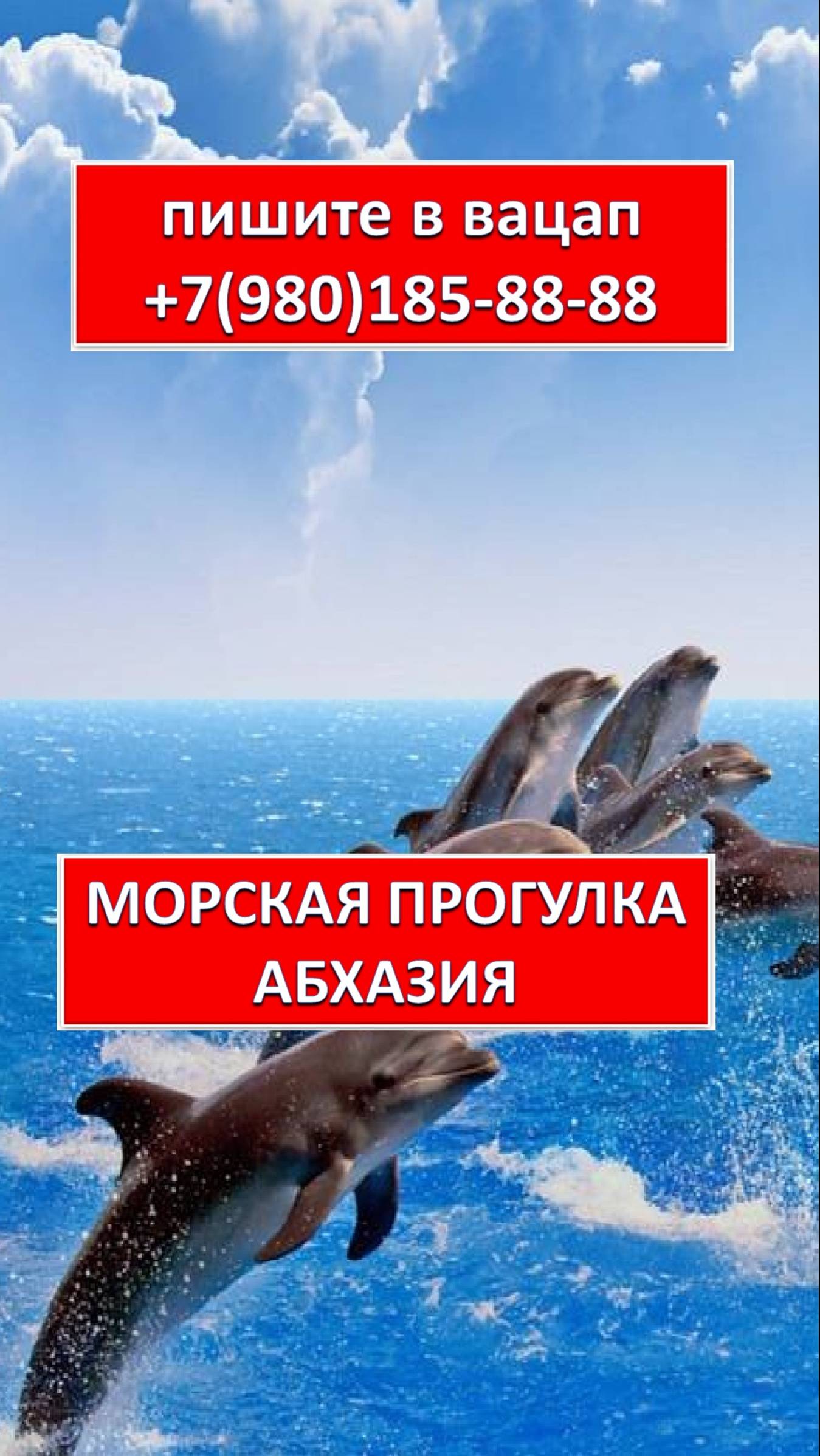 МОРСКАЯ ПРОГУЛКА. АБХАЗИЯ