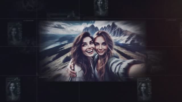 С Днём Рождения, подруга! (№16 Свечение). смотреть онлайн