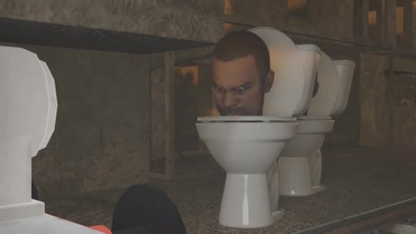 Thomas the Tank Engine in action