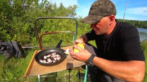 Два Дня Рыбалки на Озере. Жарёха на Костре