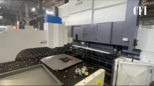 Изготовление корпусов светильников. Точность 0.1 мм. На панелегибе CFI LANHAO LHA06-2500A-2A