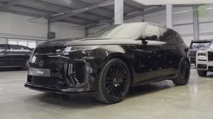 Новый Range Rover Sport SV V8 обзор автомобиля рендж ровер спорт св в8