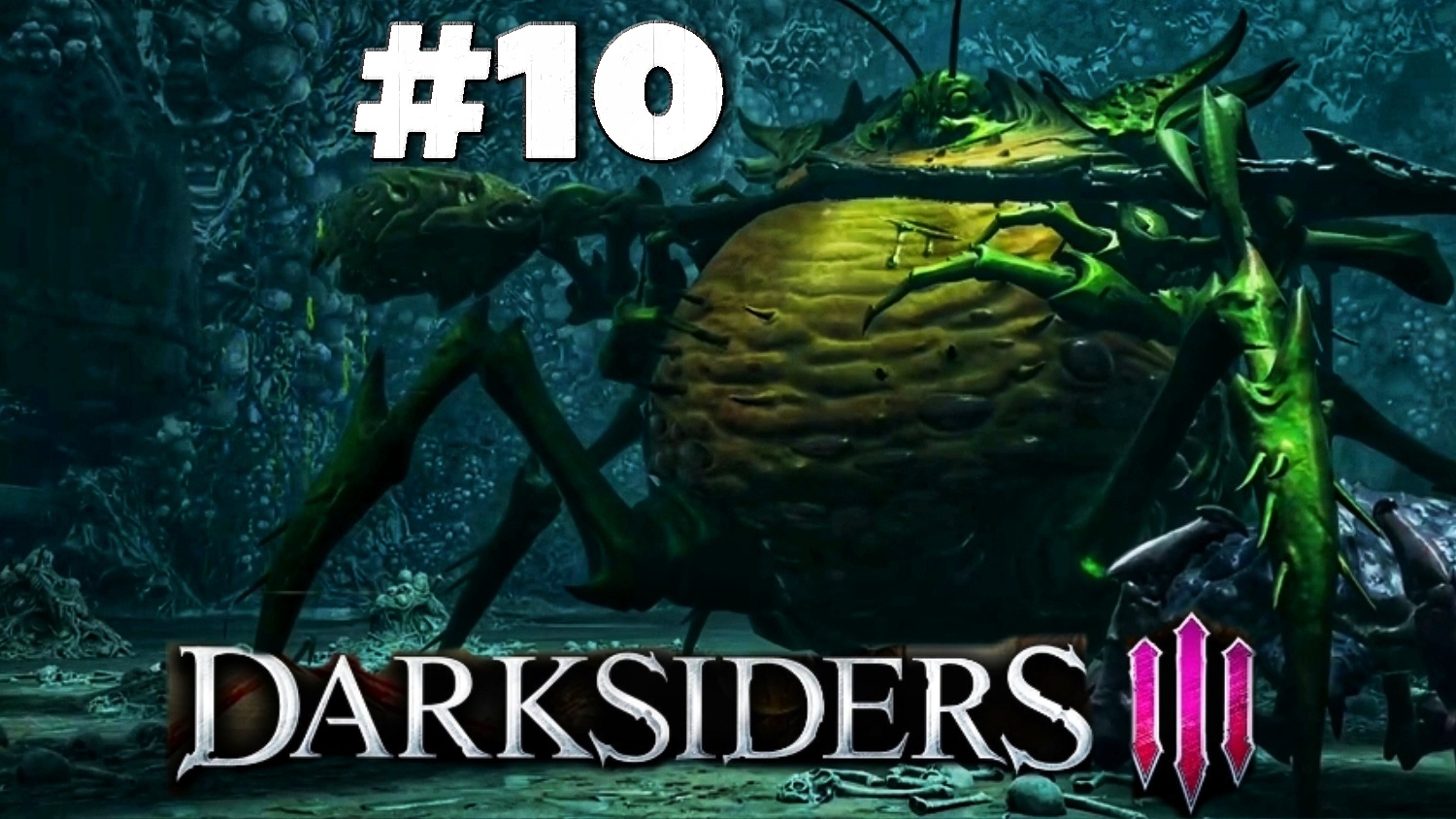 Гигантский богомол Босс Лень #10 | 🎃 Darksiders 3 | XBOX ONE