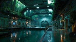 Forgotten Sleep Station ｜ Sci-Fi Ambient Music