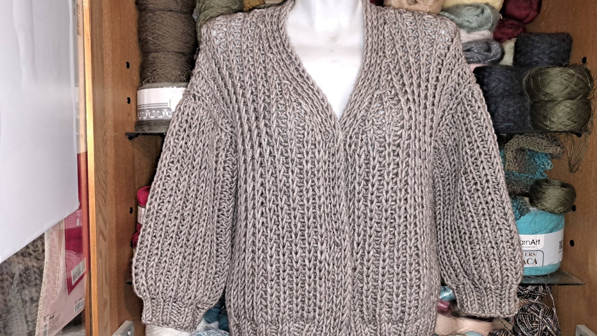 Кардиган на заказ из ализе суперлана макси смотреть онлайн