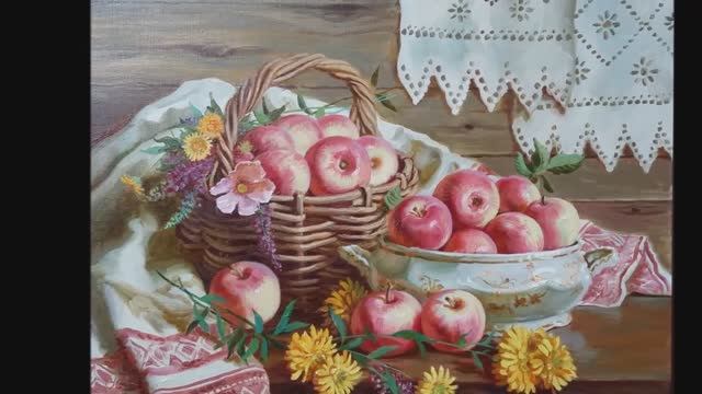 Яблоки и Яблочный Спас в живописи смотреть онлайн