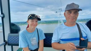 Канатная дорога в Нижнем Новгороде. Потрясающие виды. Совсем не дорого.