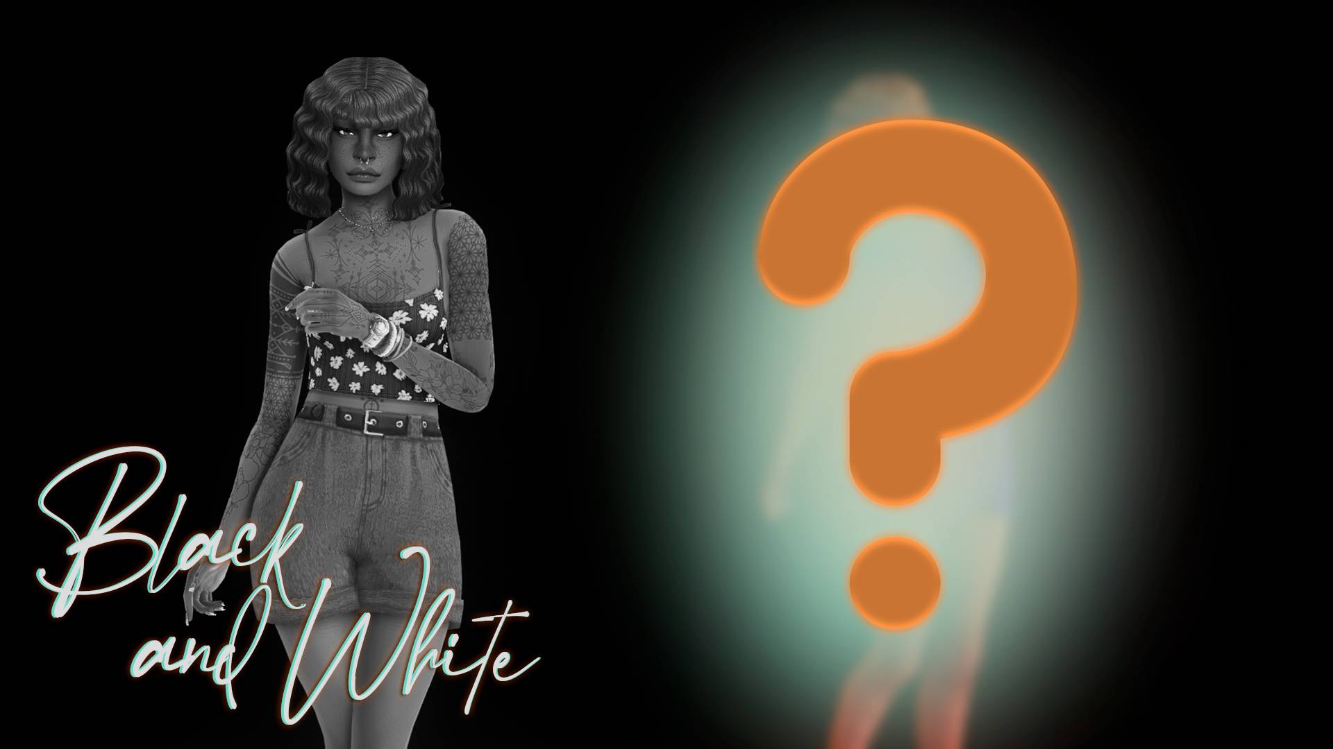 Cоздала персонажа с ЧЕРНО-БЕЛЫМ фильтром! 😱🖤 | Результат превзошел все ожидания | The Sims 4 смотреть онлайн