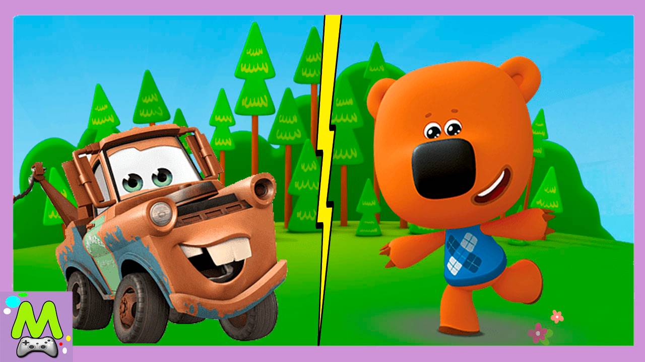 Ми-Ми-Мишки против Машинок из Тачки 3.Кеша и Мэтр в Гонках на Скорость.Кто Лучше и Быстрее смотреть онлайн