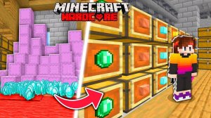 Я построил СКЛАД с АВТОМАТИЧЕСКОЙ сортировкой за 1 день! Адский Майнкрафт Хардкор!