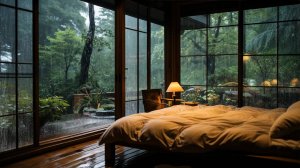 Шум Дождя в для Сна и Расслабления | Фоновый Дождь за Окном