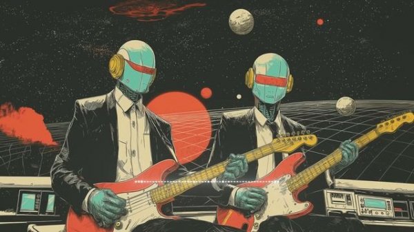 Disco Punk - Gridlocked Boogie 🤖 | Chill Disco, Electro Funk, Electronic Retro Groove Playlist-(108