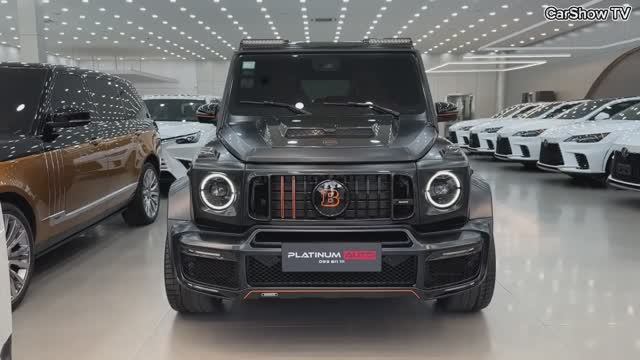Brabus 900 Rocket Edition внедорожник на базе Mercedes-AMG G 63 обзор автомобиля смотреть онлайн