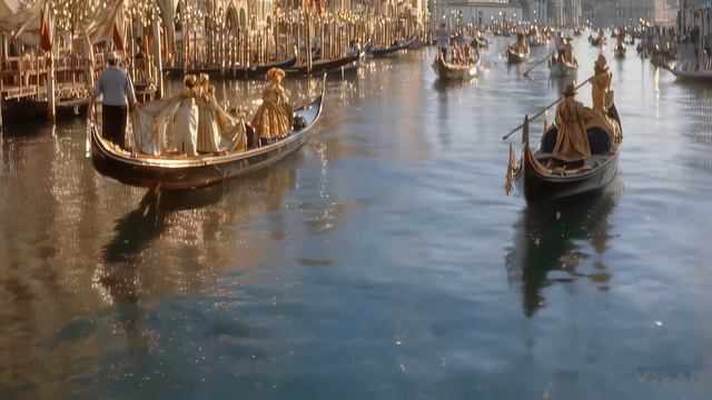 Step Into the Magic of Venice’s Secret Festival! - AI Short Film смотреть онлайн
