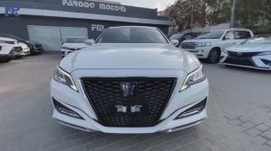 Toyota crown hybrid sedan обзор автомобиля тойота краун гибрид 3.5 литра