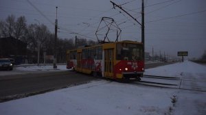 Трамваи Tatra T6B5SU-3182 и Tatra T6B5SU-3168