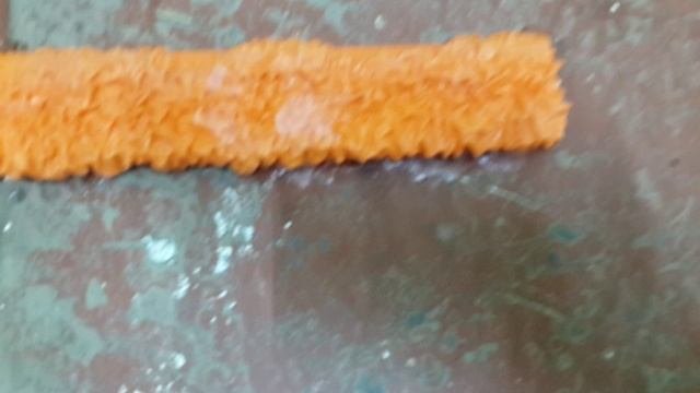 Тест удалителя краски КраскиНет на порошковой краски с аллюминиевой поверхности