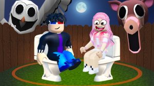 🚽ВЫЖИВАЕМ 99 НОЧЕЙ в ТУАЛЕТЕ В РОБЛОКС! 99 Nights in the forest Roblox