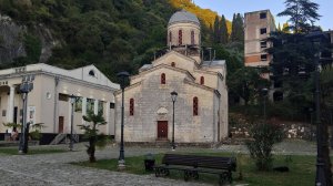 Абхазия. Ново Афонский парк. Времён СССР