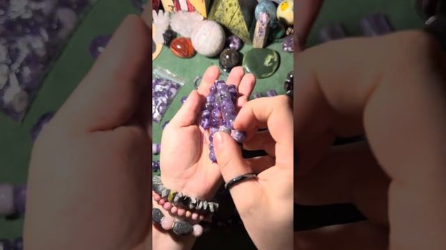 Аметисты. Браслеты на заказ