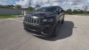 Обзор автомобиля Jeep Grand Cherokee SRT SRT 4x4 джип гранд чероки срт