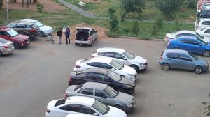 Сладкая вата во дворе