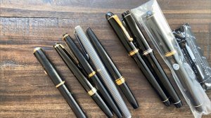 Распаковка перьевых ручек с аукциона