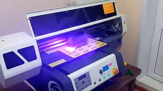 Сувенирный УФ принтер APEX 4060UV DX-5 смотреть онлайн