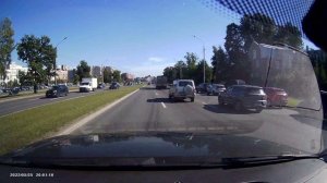 Водитель "Мерседеса" обиделся, оказывается не в первые , Санкт-Петербург часть 2