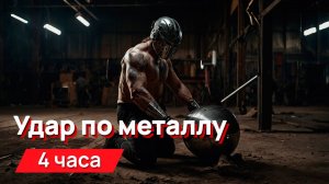 Звуки для соседей - одиночный удар по металлу с промежутками (ОЧЕНЬ ГРОМКО)