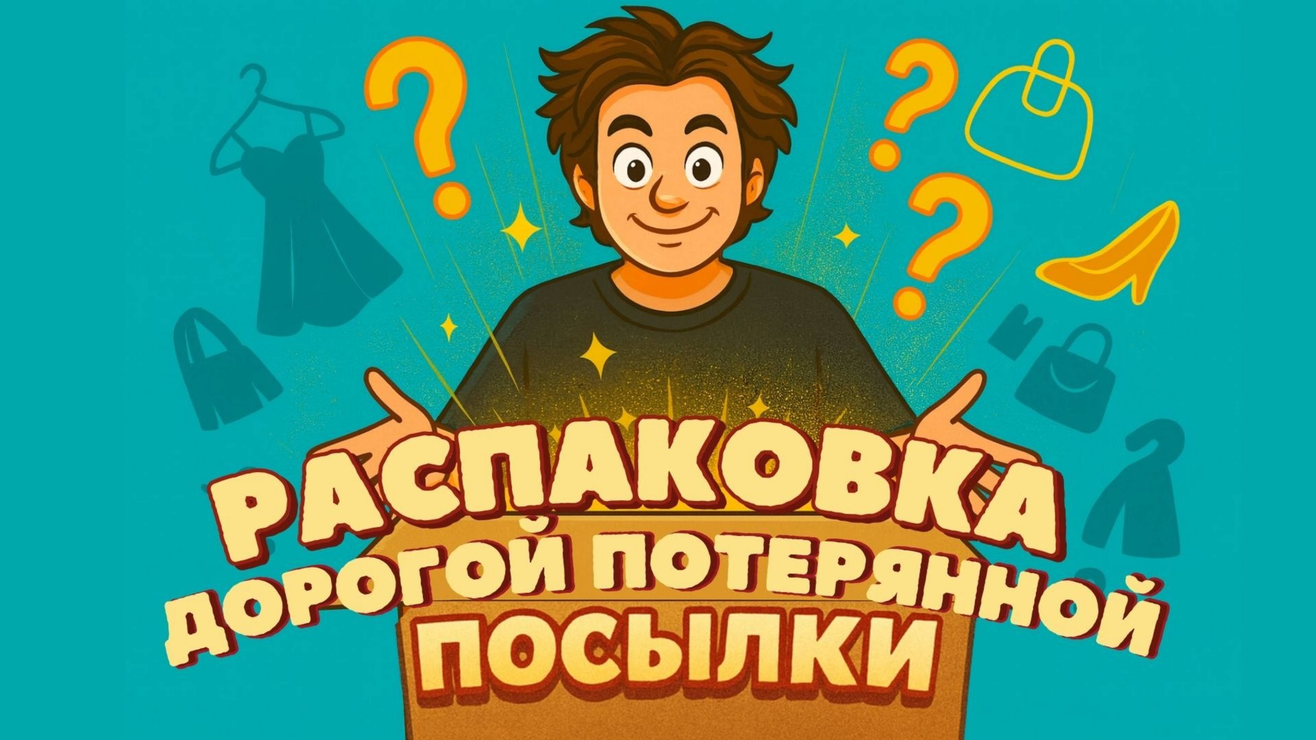 Распаковка дорогой/потерянной посылки смотреть онлайн