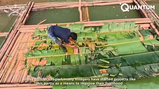 построил огромный плот на всю реку для ловли рыбы снастями смотреть онлайн