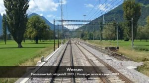 🚄 4К SmartTV ➤ Летняя живописная поездка из Кур в Цюрих, Швейцария! UHD 25fps