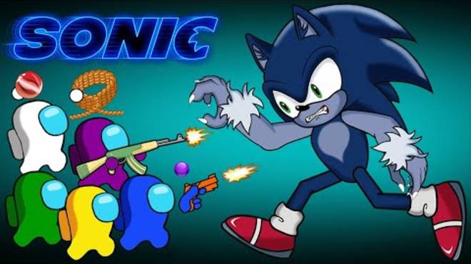 AMONG US SonicTheWerehog Магазин забавных игрушек. смотреть онлайн