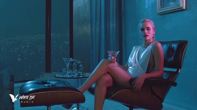 Chill Synthwave Moonlight Martini