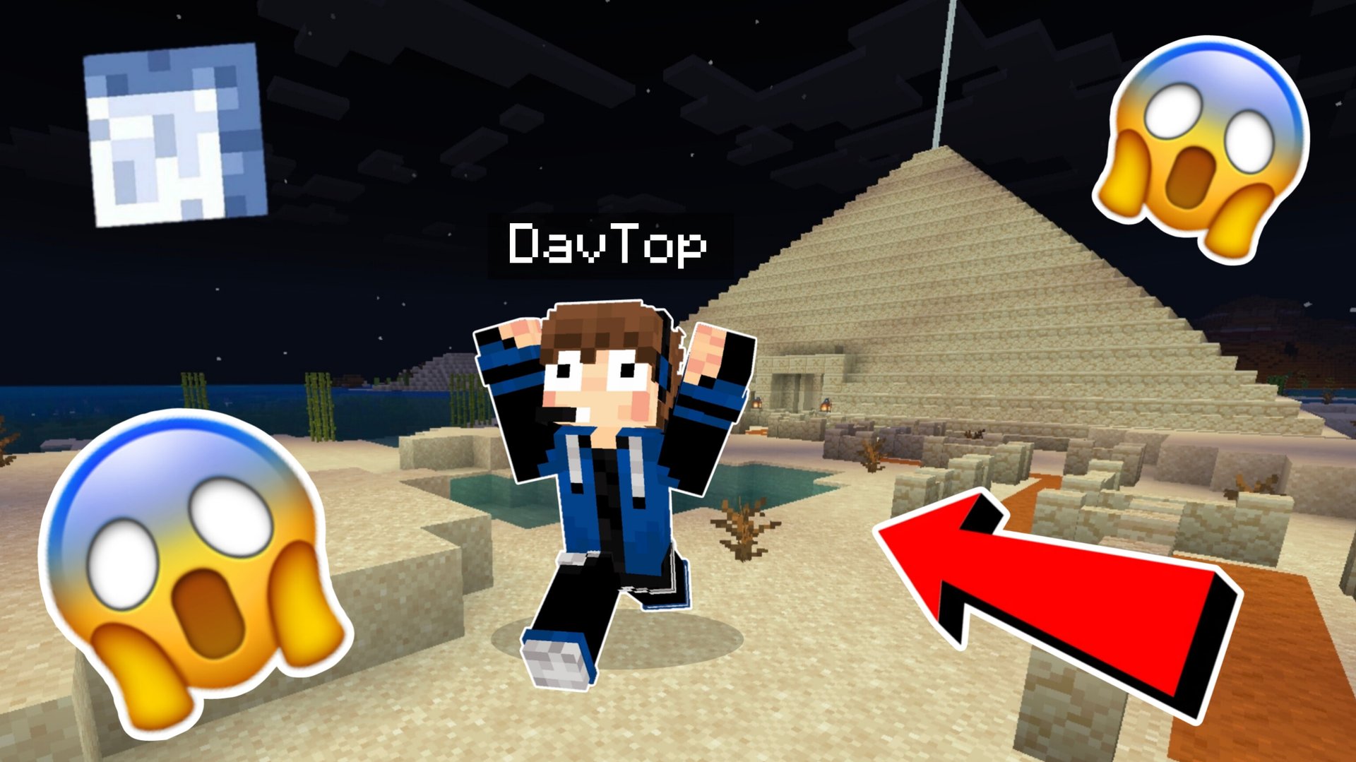 😱ЭТО САМАЯ ОПАСНАЯ ПУСТЫННАЯ ПИРАМИДА В МАЙНКРАФТ ПЕ!!! смотреть онлайн