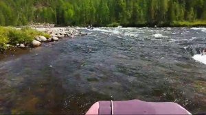 Республика Тыва, верховье реки Енисей, Река Серлиг-Хем.