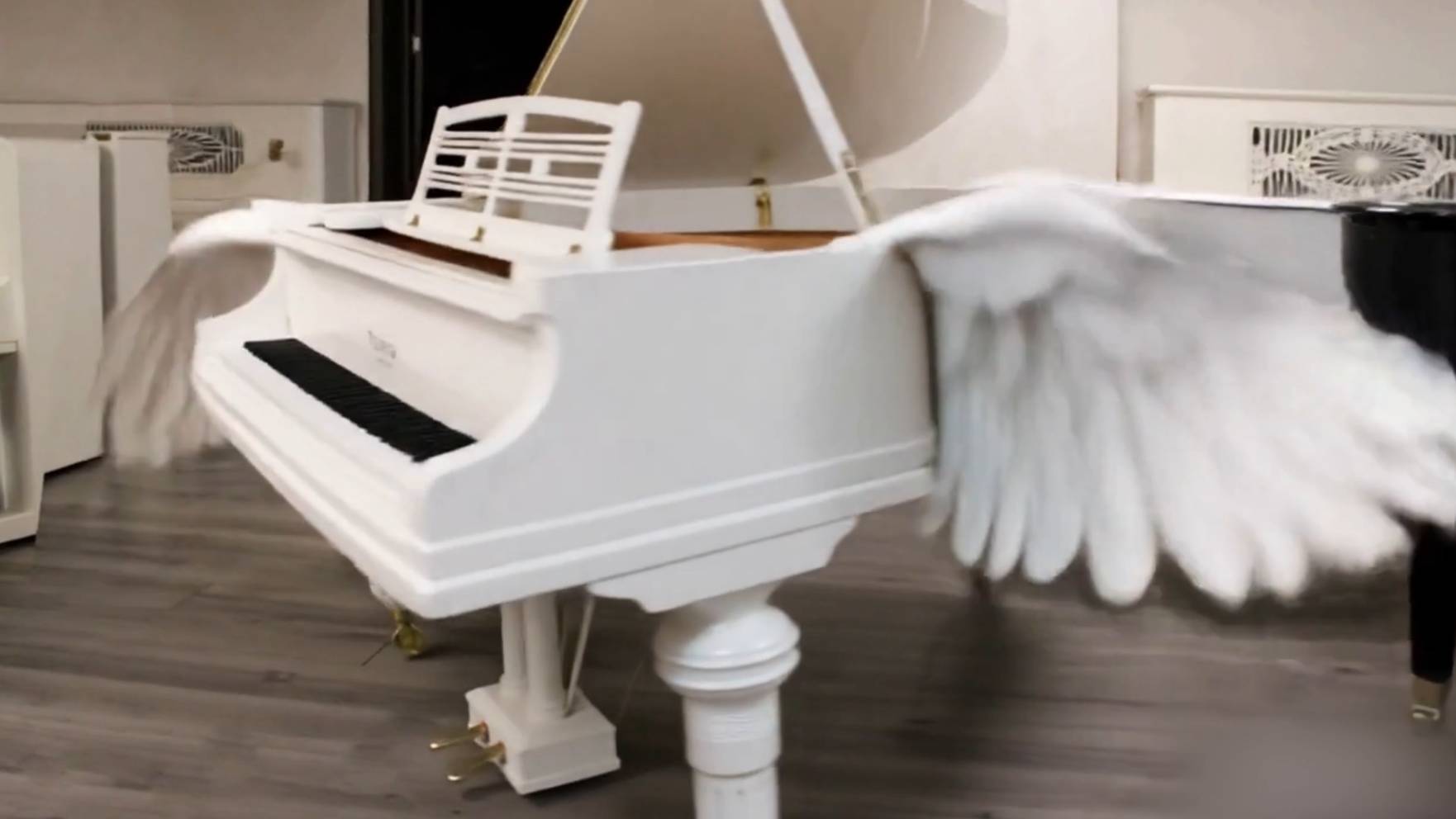 Немецкий кабинетный рояль Julius Feurich «Таинственный сад» смотреть онлайн